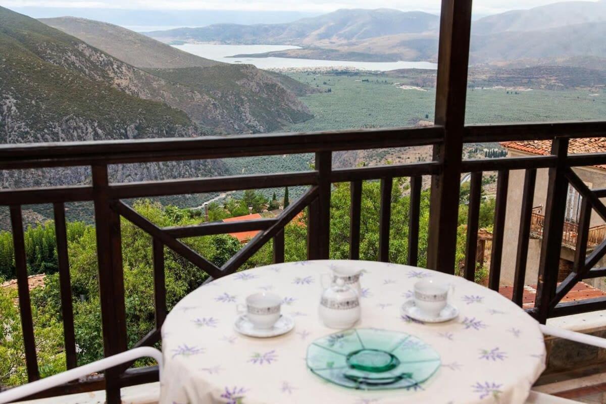 Apollon Stone Villa In Delphi With Breathtaking Views Dış mekan fotoğraf